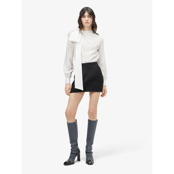 Alexander McQueen Shoulder Bow Blouse, view 2