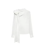 Alexander McQueen Shoulder Bow Blouse