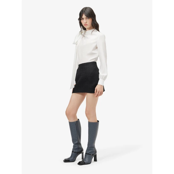 Alexander McQueen Shoulder Bow Blouse, view 3