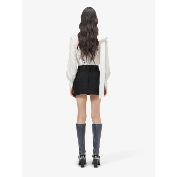 Alexander McQueen Shoulder Bow Blouse, view 4