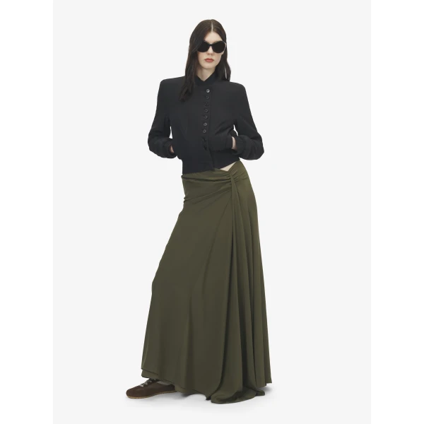 Alexander McQueen Silk Bomber Jacket, view 2