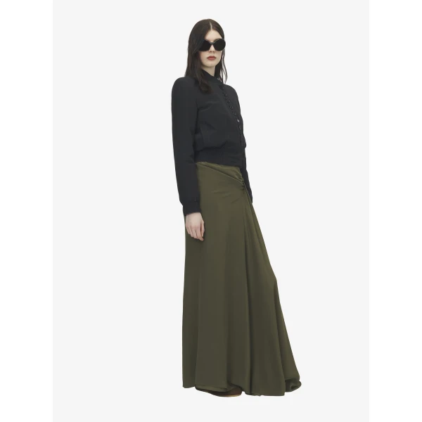 Alexander McQueen Silk Bomber Jacket, view 3