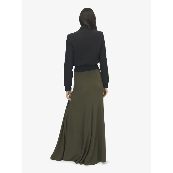 Alexander McQueen Silk Bomber Jacket, view 4