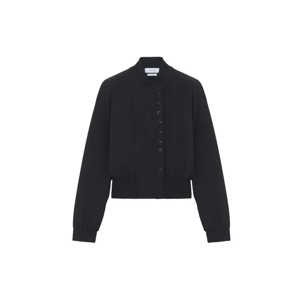 Silk Bomber Jacket