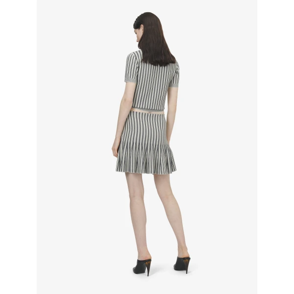 Alexander McQueen Striped Knit Top, view 4