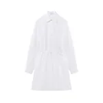 Alexander McQueen Tie Detail Shirt Dress