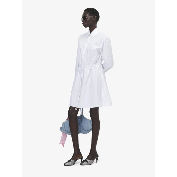 Alexander McQueen Tie Detail Shirt Dress, view 3