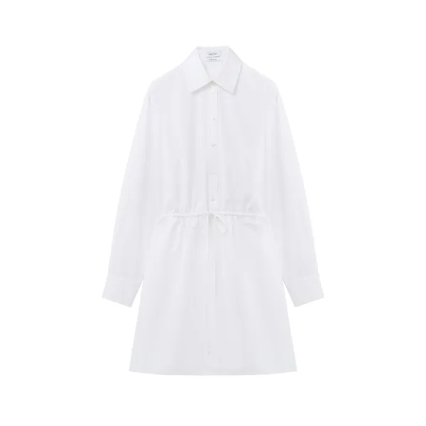 Alexander McQueen Tie Detail Shirt Dress