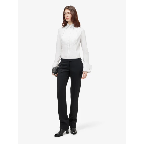 Alexander McQueen Tuxedo Striped Shirt, view 2