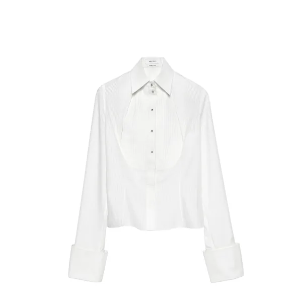 Alexander McQueen Tuxedo Striped Shirt