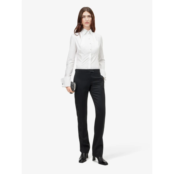Alexander McQueen Tuxedo Trousers, view 2