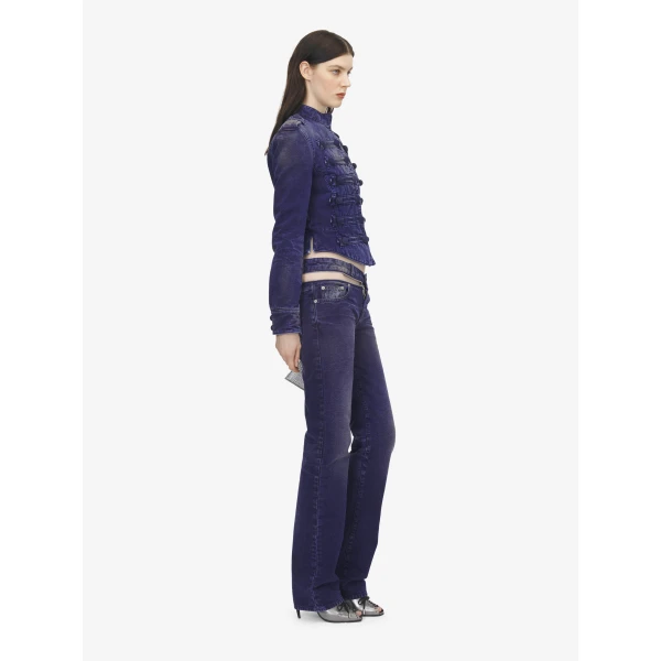 Alexander McQueen Uniform Denim Jacket, view 3