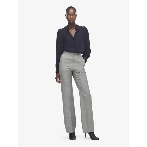 Alexander McQueen Wishbone Silk Shirt, view 2