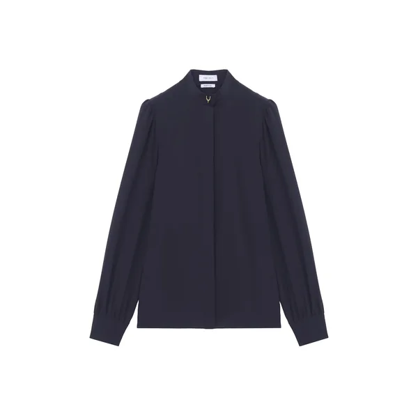 Alexander McQueen Wishbone Silk Shirt