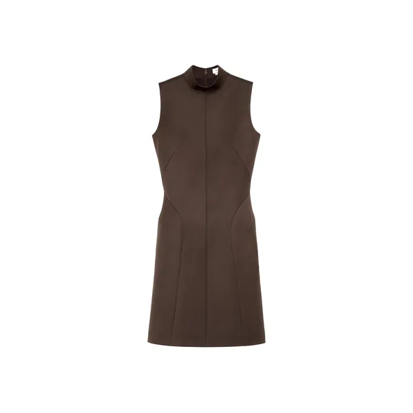 Alexander McQueen Wool Barathea Mini Dress