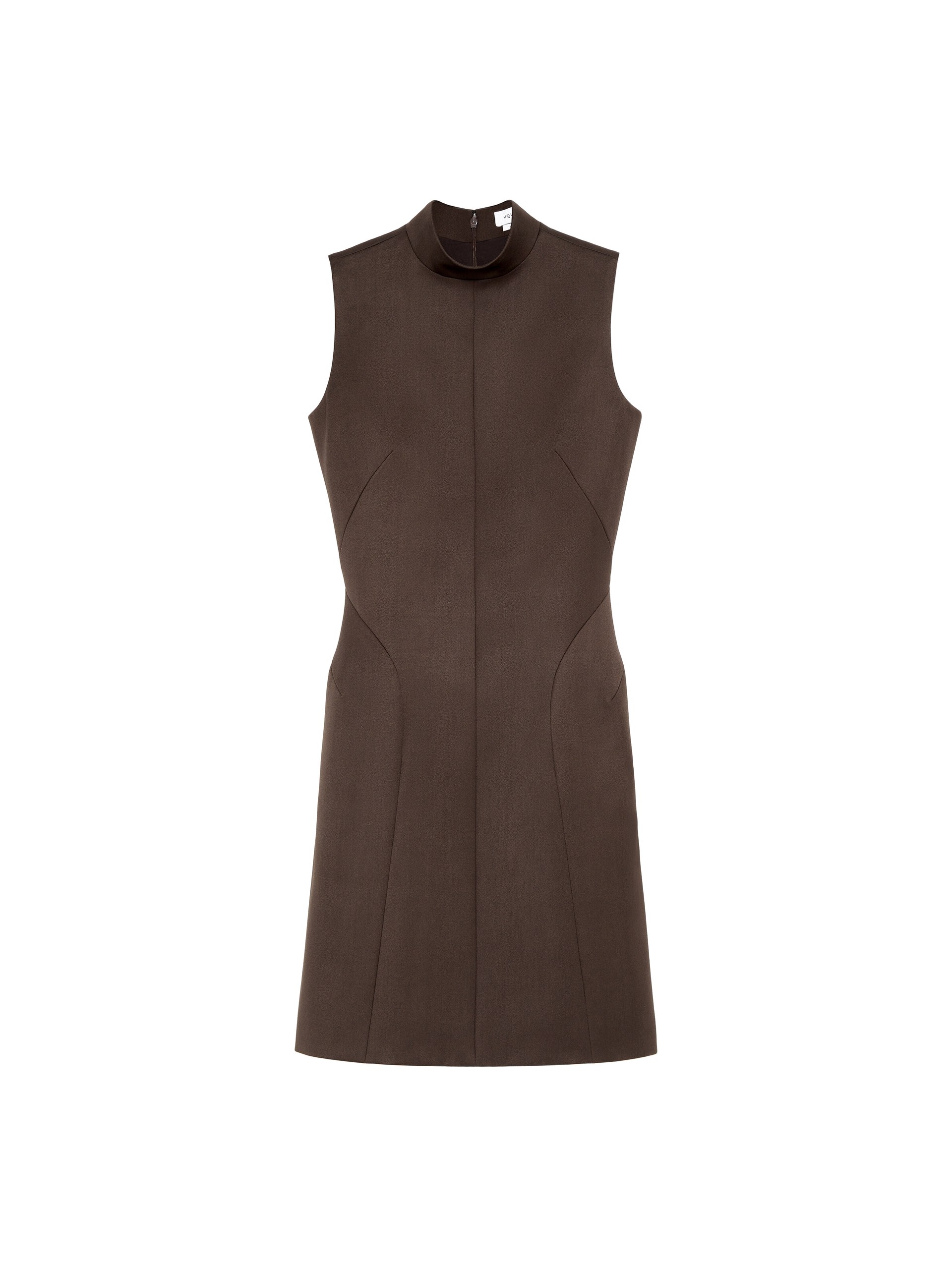 Alexander McQueen Wool Barathea Mini Dress