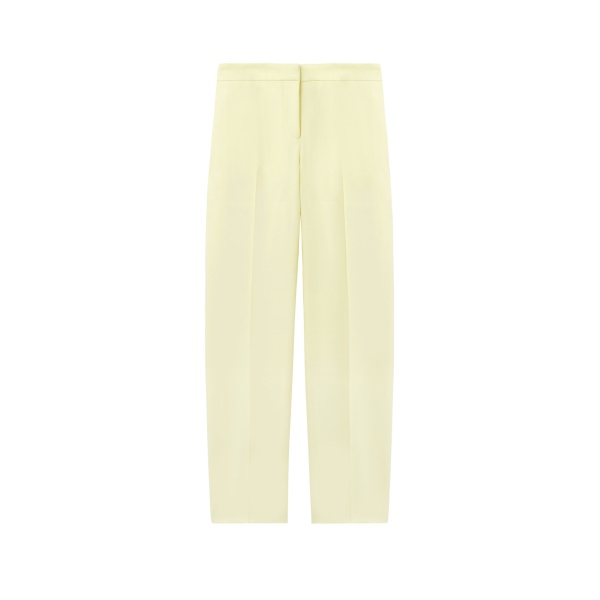 Alexander McQueen Wool Gabardine Cigarette Trousers