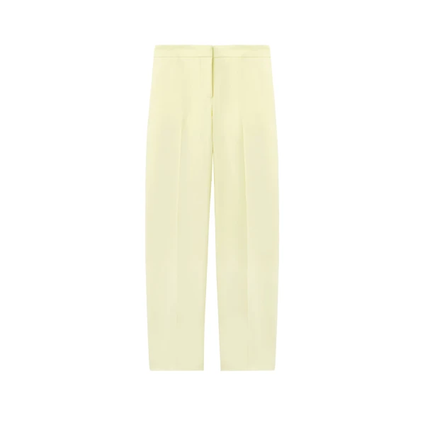 Alexander McQueen Wool Gabardine Cigarette Trousers