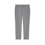 Alexander McQueen Wool Pinstripe Cigarette Trousers