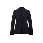 Alexander McQueen Wool Single-breasted Jacket in Indigo