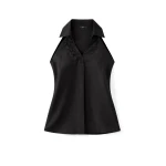 Avaro Figlio Embroidered Vest Top