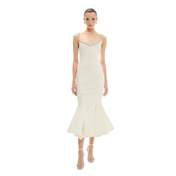 Avaro Figlio Ilary Tulip Midi Dress, view 3