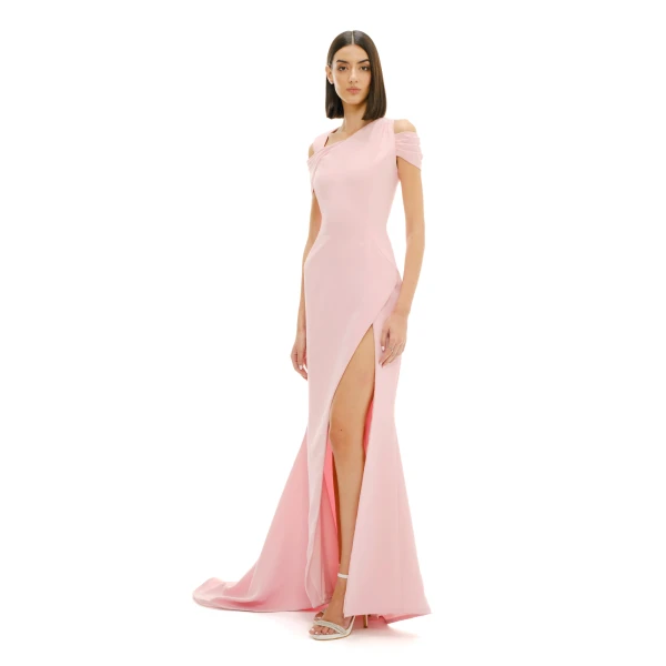 Avaro Figlio Magara Draped Maxi Dress, view 5