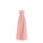 Avaro Figlio Sequin Bustier Midi Dress