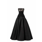 Avaro Figlio Strapless Ball Gown With Fitted Bodice