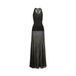 Brandon Maxwell Delphine Gown in Black