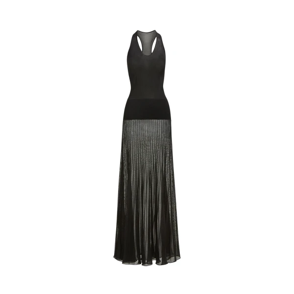 Brandon Maxwell Delphine Gown in Black