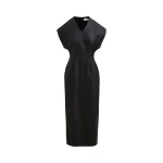 Brandon Maxwell Keaton Dress in Black