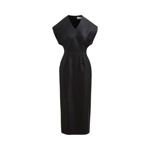 Brandon Maxwell Keaton Dress in Black