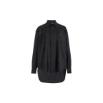 Brandon Maxwell Keegan Shirt in Black