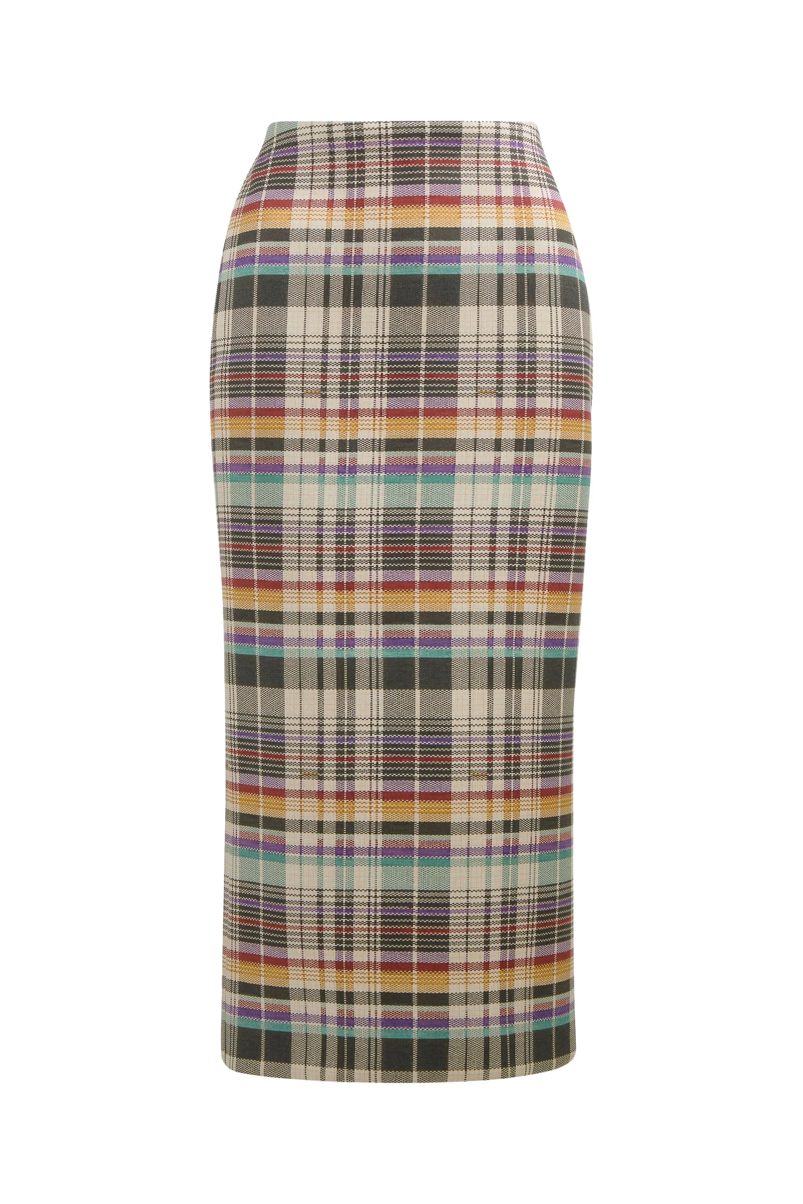 Brandon-Maxwell-Mercer-Skirt-in-Multicolor-Plaid40618_nobg Brandon Maxwell Mercer Skirt in Multicolor Plaid