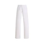Brandon Maxwell Parks Trouser in White