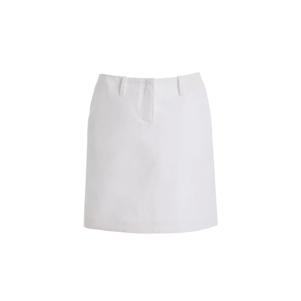 Brandon Maxwell Rhea Skirt in White