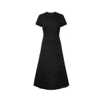 Brandon Maxwell Ridley Midi Dress in Black