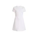 Brandon Maxwell Ridley Mini Dress in White