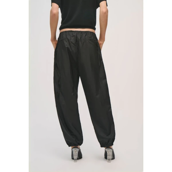 Brandon Maxwell Scout Pant in Black, view 5