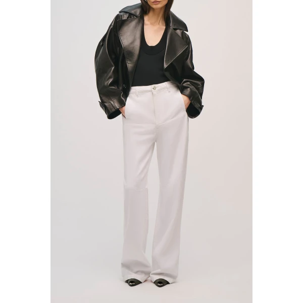 Brandon Maxwell Stevie Jean in White, view 2