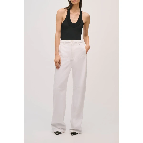 Brandon Maxwell Stevie Jean in White, view 3