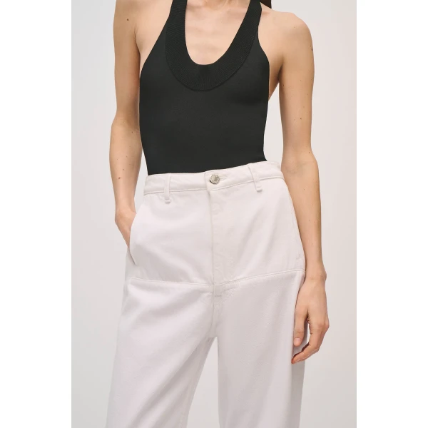 Brandon Maxwell Stevie Jean in White, view 6