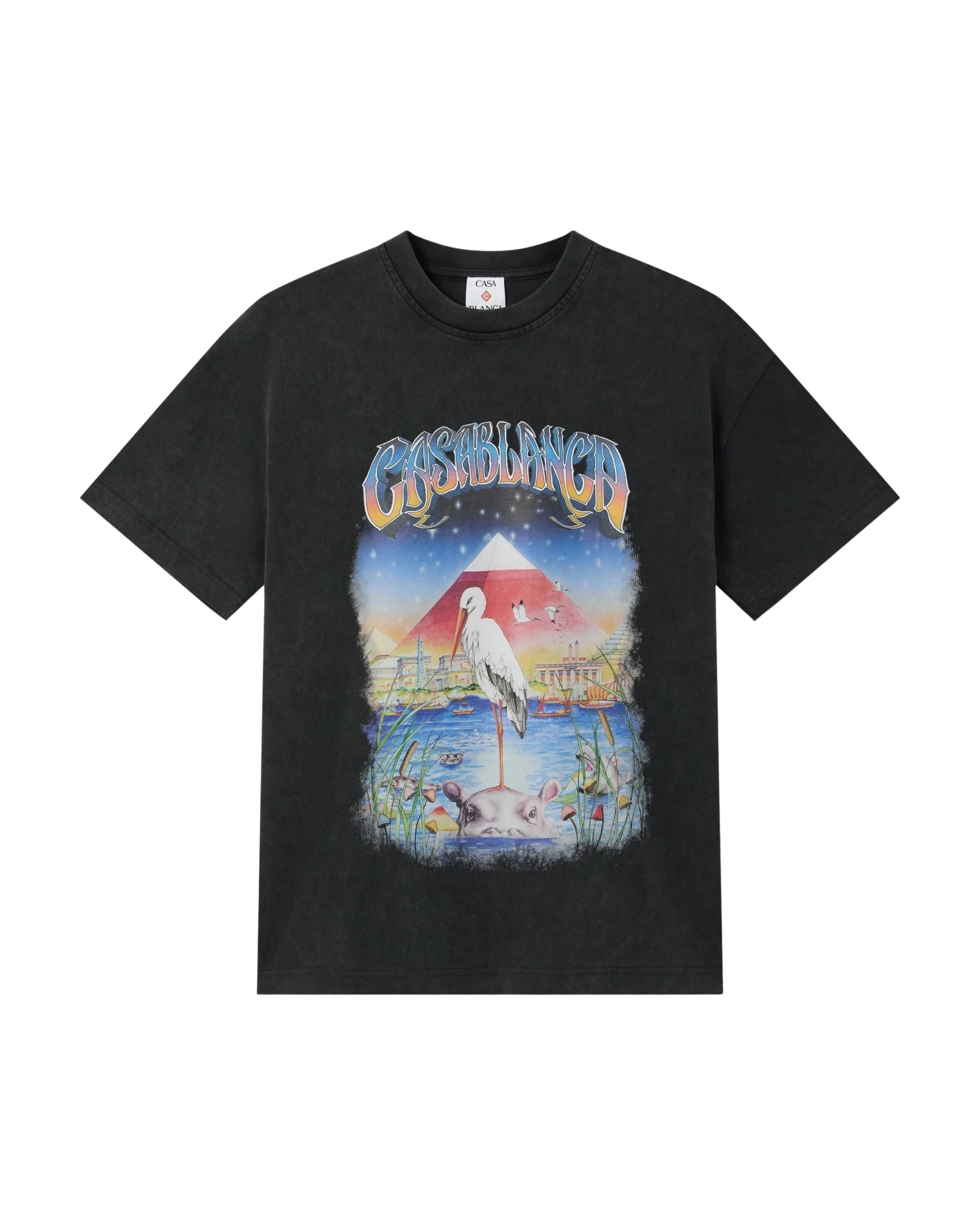 Black Egypt As It Was Oversized Short Sleeve T-Shirt