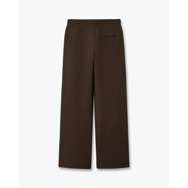Casablanca Dark Brown Wide Leg Sweatpants, view 6