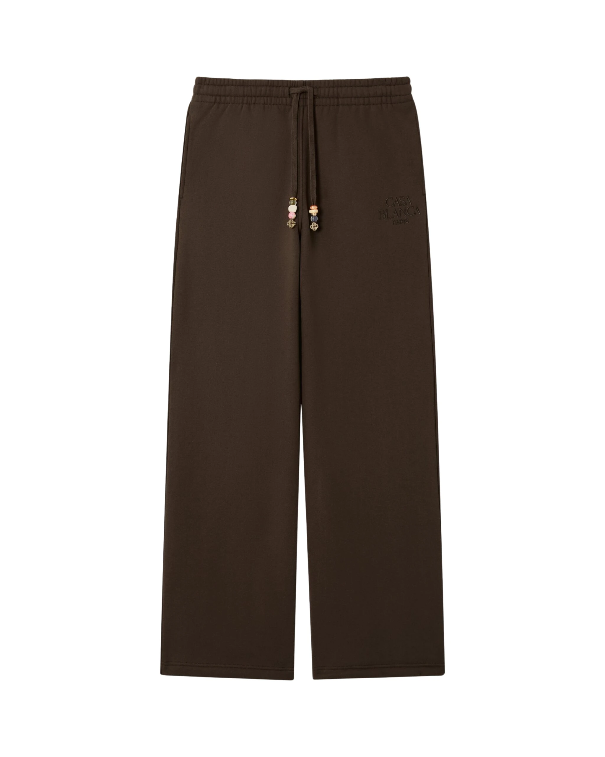 Dark Brown Wide Leg Sweatpants