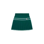 Casablanca Green Pleated Knit Mini Skirt