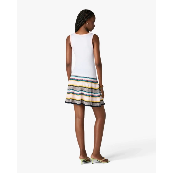Casablanca Multicolour Airspray Printed Tank Top, view 3