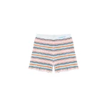 Casablanca Multicolour Striped Shirred Shorts