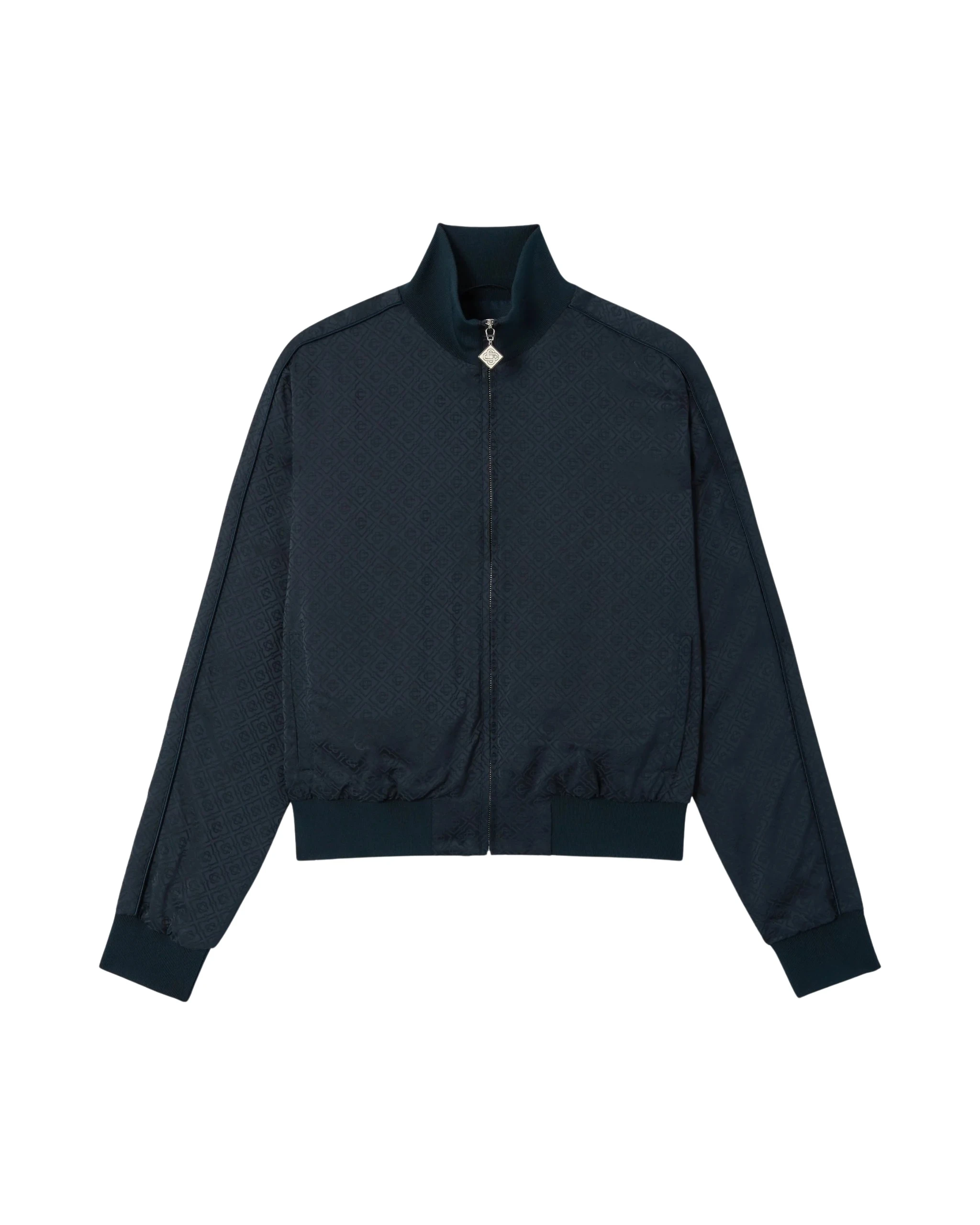 Navy Monogram Track Jacket